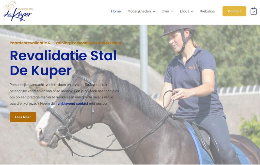 Nieuwe website